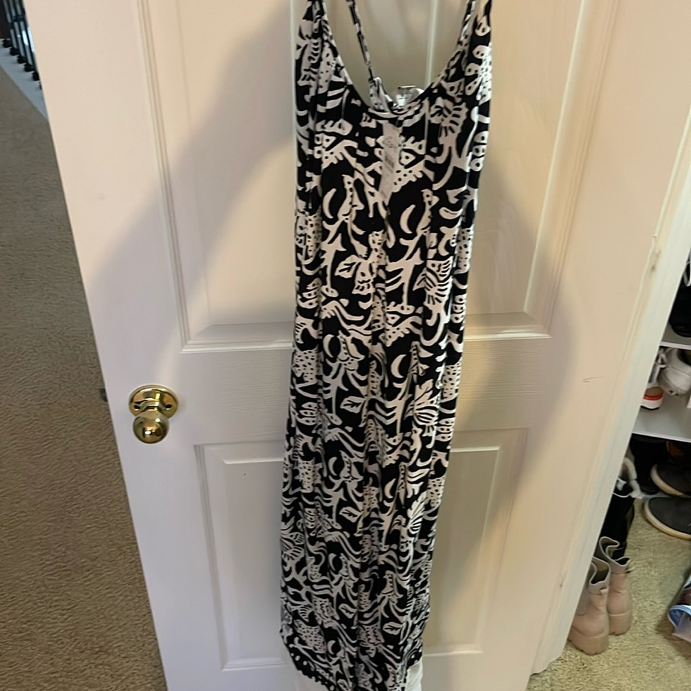 Ann Taylor Loft Romper - Black & White - Never Worn